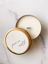 "Peace On Earth" - Holiday Travel Candle