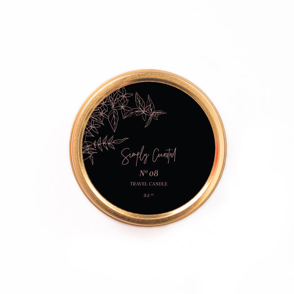 [Wholesale] Botanical Travel Candle No. 08