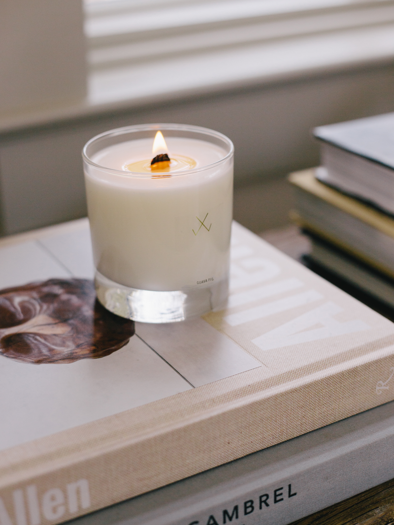 Simply Curated Guava Fig Soy Candle