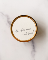 "To the Moon and Back" - Travel Candle